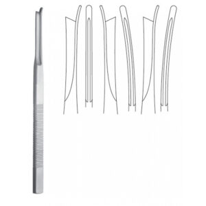 Silver Rhinoplasty Bone Chisel